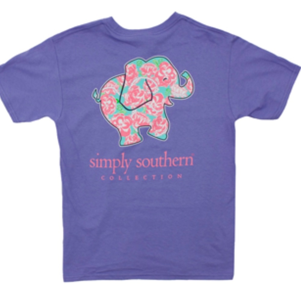 Simply Southern elephant tee